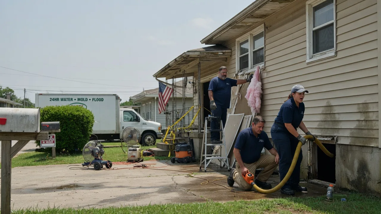 Water Damage Repair in Yorkville, IL near me